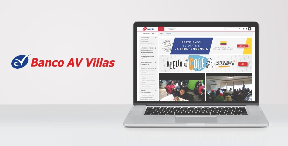 Caso de Éxito: Red Social Interna y Beneficios para Empleados Bancarios