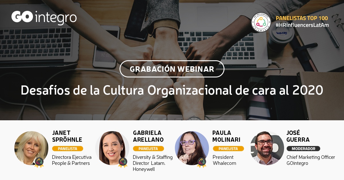 [Grabación] Webinar: Desafíos de la Cultura Organizacional de cara al 2020