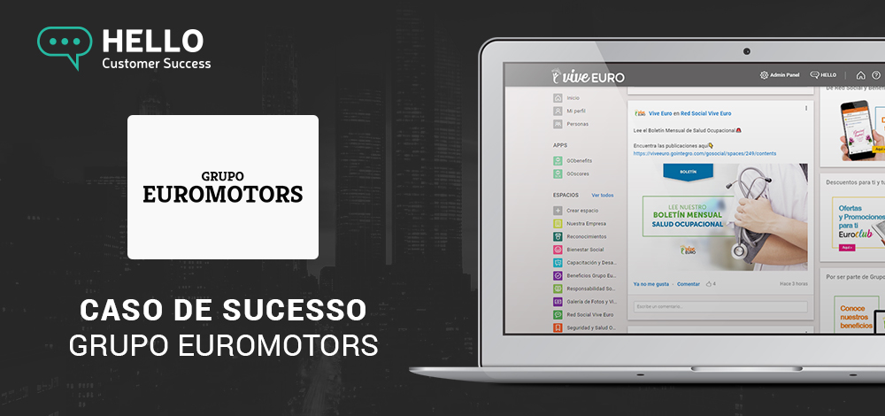 Como o Grupo Euromotors Peru conseguiu impulsionar sua Marca Empregadora usando uma estratégia de Comunicação Interna digital.