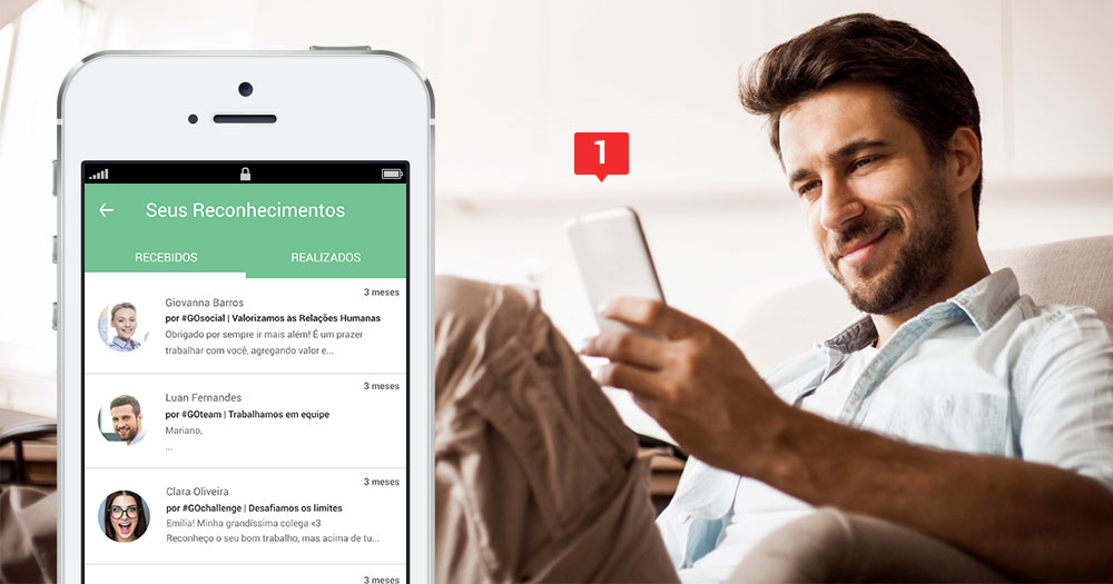 Product Update: Nova App móvel de Reconhecimentos para empregados