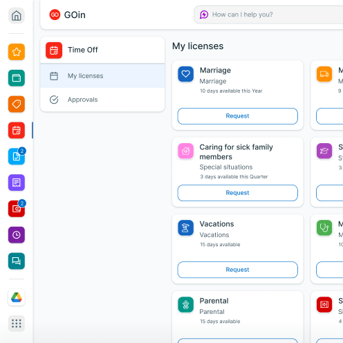 Digital Human Resources Processes Platform for managing leaves, vacations, payslips, and documents in companies.