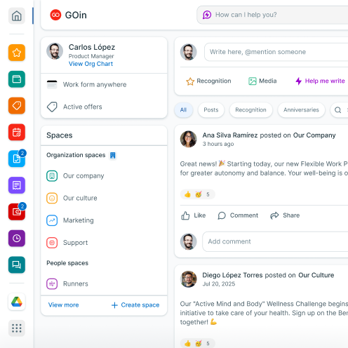 Internal Communication Platform
