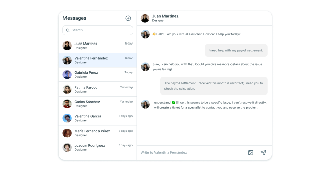 Integrated Business Chat