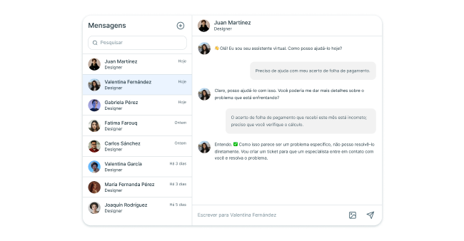 Chat Empresarial Integrado