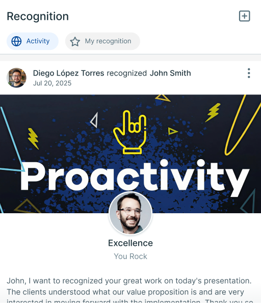 Recognition and Rewards Platform